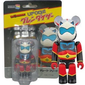 Medicom UFO Robot Grendizer Pilot Duke Fleed 100% Bearbrick Figure (multi) - GAMESQ8.com
