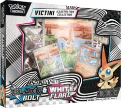 Pokémon Scarlet & Violet: Black Bolt & White Flare Unova Victini Illustration Collection