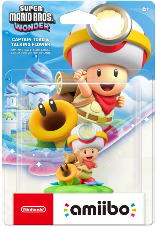 Amiibo - Captain Toad & Talking Flower