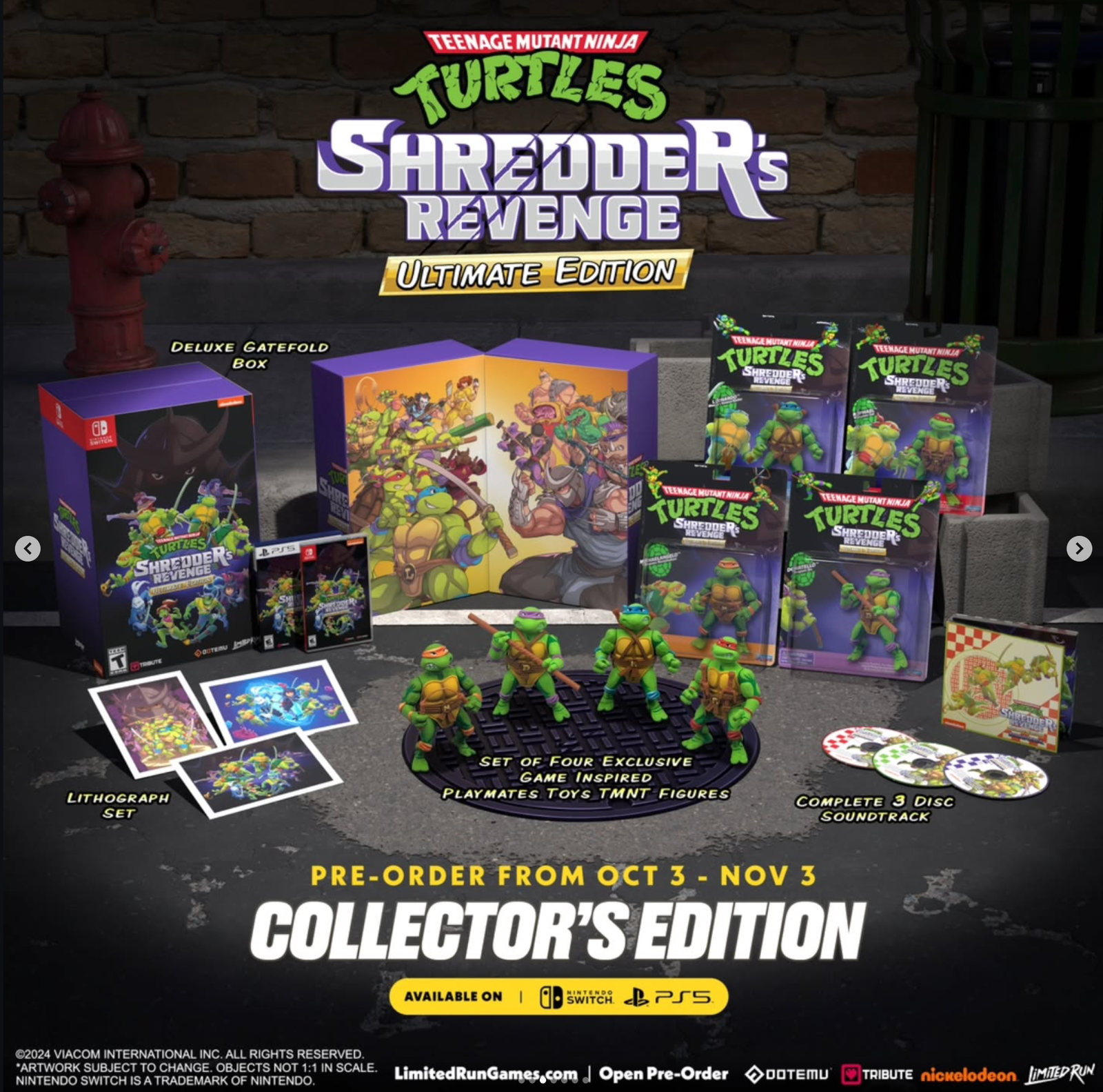 [NS] Teenage Mutant Ninja Turtles: Shredder’s Revenge Ultimate Edition – Collector’s Edition