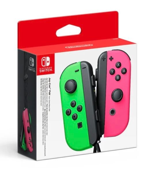Switch Joy-Con (L/R) - Neon Green/Neon Pink