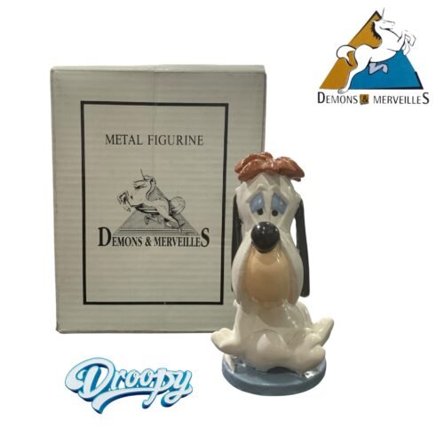 Rare Vintage Droopy Tex Avery Metal Figurine - Demons & Merveilles