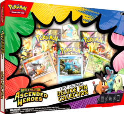 Pokémon TCG Ascended Heroes First Partner Deluxe Pin Collection